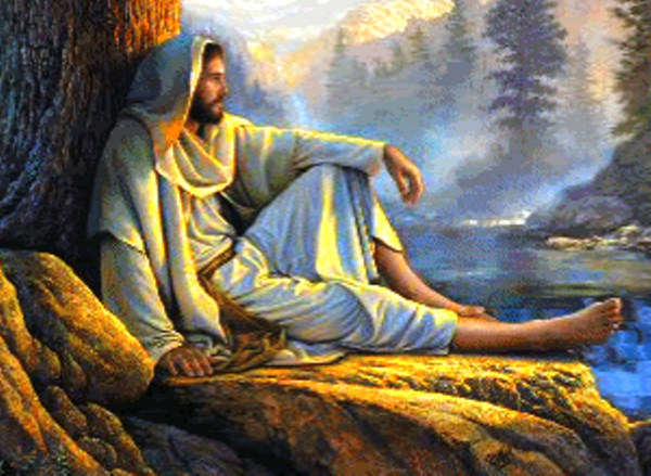 jesus-resting