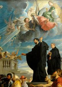 Glory of St Francis Xavier by Rubens (1617)