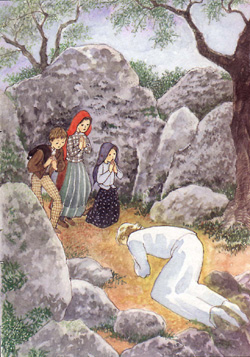 Un autre sacrilège ! Voyez ce que cette femme a fait avec l’Eucharistie… Fatima1