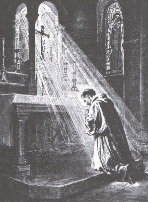 pretre-franciscan-in-prayer