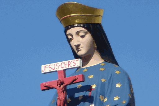 Mercredi le 17 janvier 2018 à Pontmain 147ème anniversaire de l'Apparition de La Vierge Marie!! Notre-dame-de-pontmain