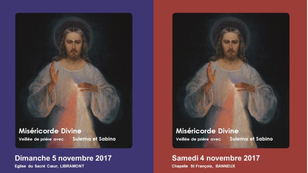 Venez prier et rencontrer Suléma et et Sabino en Belgique 4-5 Novembre  Sulema-et-sabino-belgique