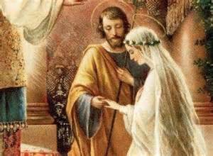 Prier pour les couples unis par le sacrement du mariage♥ En union avec le Saint Couple, Marie & Joseph ♥ Mariage-marie-joseph-1