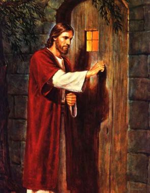 jésus frappe à la porte